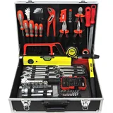 FAMEX Alu Werkzeugkoffer 164-tlg. schwarz