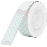 Niimbot Thermoetiketten, kariert, 12 x 30 mm, 210 Stück,