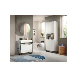 MID.YOU Badmöbel-Set Riff 3-tlg. Weiß