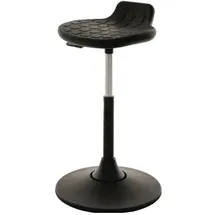 Lotz Drehhocker Kunststoff Schwarz