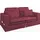 Home Affaire 3-Sitzer HOME AFFAIRE "ALISSAS BIS mit vielen Kissen, Biesen an den Kissen", rot, B:196cm H:95cm T:108cm, 92% Polyester, 8% Nylon, Sofas, Hussen-Optik, kleine Taschen an der Seite zum Verstauen
