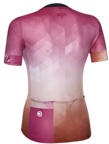 Dotout Vitality W - Fahrradtrikot - Damen - Pink/Orange - M