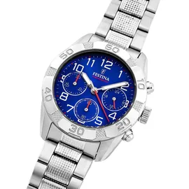 Festina Junior Collection Edelstahlgehäuse Blau Edelstahlarmband