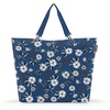 shopper XL Garden blue