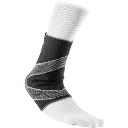 MCDAVID KNÖCHELBANDAGE, ELASTISCH, Schwarz/Grau, L