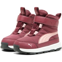 Puma Evolve Boot AC+ Baby-Winterschuhe 04 - dark jasper/future pink/astro red 21