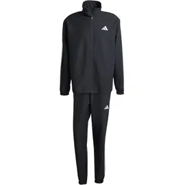 adidas 3-Streifen Woven Trainingsanzug Schwarz XXL