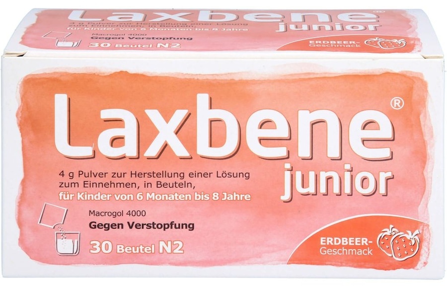 Laxbene junior 4 g Erdbeer Verstopfung 0.12 kg