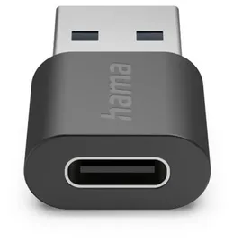 Hama USB-A auf USB-C Adapter Schwarz