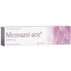 Miconazol acis Creme
