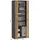 home collective Kleiderschrank Mehrzweckschrank 74 x 180 x 0 cm Grau