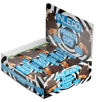 Inlead Peanut Cups Vegan Dark Choc, 15x 50g