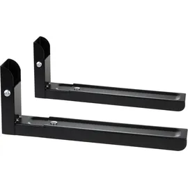 Maclean Brackets Universal Mikrowellenhalterung MC-915 schwarz