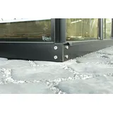 Vitavia Fundamentrahmen 5200 254 x 190 cm schwarz 6 cm hoch