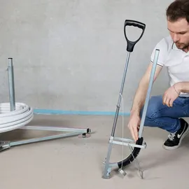 Sanpro Tackernadeln, Heizrohrhalter für Fußbodenheizung, Anzahl 4.000 Stück