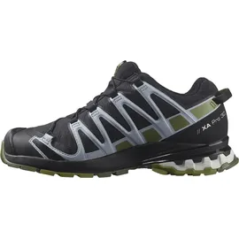 Salomon XA Pro 3D V8 GTX Damen Black/Green Moss/Zen Blue 42