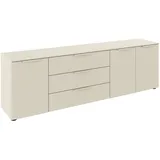 Rauch Schubkastenkommode »Kommode Türkommode Sideboard Kombikommode FLIPP«,... (Breite 200 cm mit 2 Einlegeböden), 3-türig mit 3 Schubladen und Soft-Close-Funktion