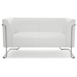 hjh OFFICE Lounge Sofa CURACAO Kunstleder mit Armlehnen