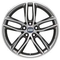 BBS SX 8,5 x 19 5 x 120 ET32 Silber/Grau