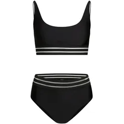 Badeanzüge, Badehosen Frauen - MIDOYA SwimmiieTM - Dein figurformender Wohlfühl-Bikini Schwarz / 2XL - SwimmiieTM Bikini - Schwarz - 2XL