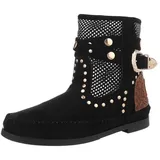 Ital-Design Stiefelette in Schwarz | Gr.: 37