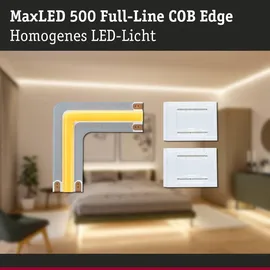 Paulmann MaxLED 500 LED Strip Full-Line COB Edge 90° 0,3W Warmweiß 2,2 cm