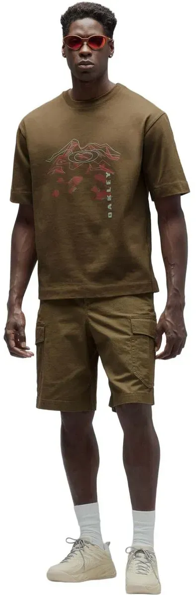 Oakley MTN Ridge Tee army green (7CE) L