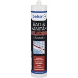 Beko Bad & Sanitär Silikon Acetat 310 ml transparent