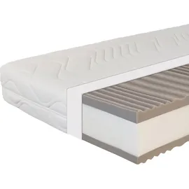 Beco Maxima Plus, Taschenfederkernmatratze 090x200cm 22 cm H3, hoch - weiß