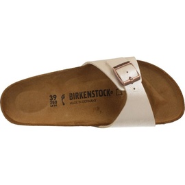 Birkenstock Madrid Vegan Birko-Flor schmal graceful pearl white 41