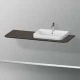 Duravit Happy D.2 Plus 130x55cm, m 1 AS, Beck. re, Nussb geb.