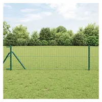 vidaXL Zaunpfosten 3,2 x 120 cm Grün/Stahl
