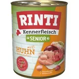 RINTI Kennerfleisch Nassfutter Hund, Senior, Dose Huhn 24x800 g