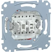 Merten MEG3159-0000 2 Wechsel 1-polig, 10A AC250V
