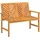 vidaXL Garten-Lounge-Set 2-tlg. Massivholz Akazie braun