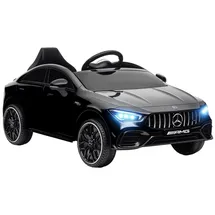 aiyaplay Mercedes-Benz AMG CLA 45 Kinder Elektroauto schwarz (12V)