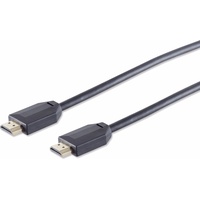S/CONN maximum connectivity® Ultra HDMI Kabel, 10K, PVC, schwarz,