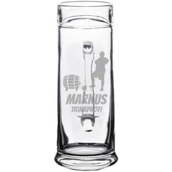 Bierkrug PREMIUM 0,5 l - Spieler mit Bierfass