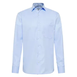 Eterna Langarmhemd Blau 45