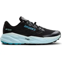 Brooks Cascadia 19 GTX Damen Black/Ebony/Blue Flower 38,5