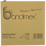 Bandimex Stahlband 3/4" V2A-Edelstahl, Rolle a 30m Bandimex