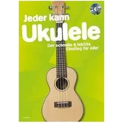 Schott Jeder kann Ukulele - C-Stimmung (GCEA) - Lehrbuch