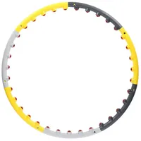 HMS Hula-Hoop-Reifen mit Magneten HMS HHP005 grau|gelb No Size