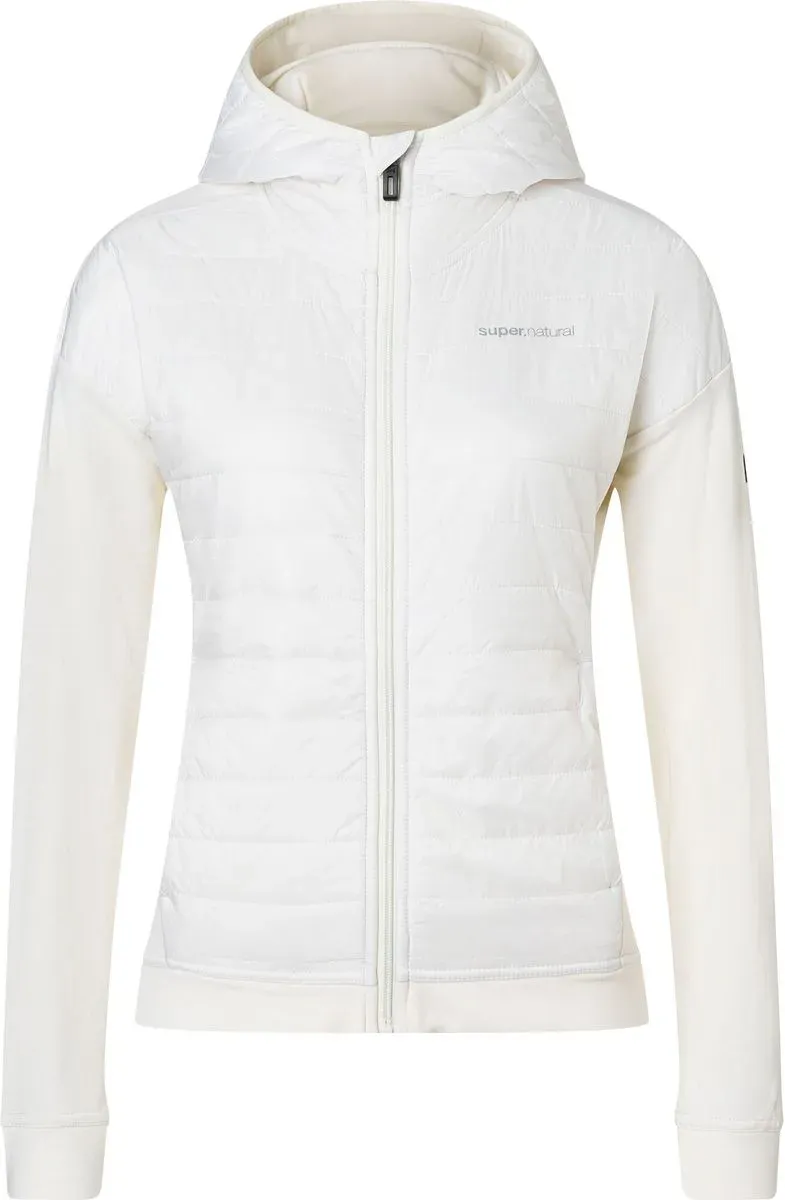 Super.Natural W Warm UP Aloof Jacket fresh white (620) S