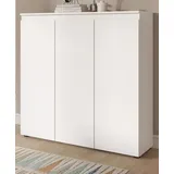 inn.furn Kombikommode 105 x 111 x 37 cm Weiß
