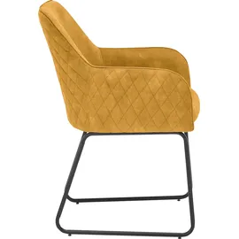 Set One by Musterring Armlehnstuhl Fontana Polyester gold 2er Set
