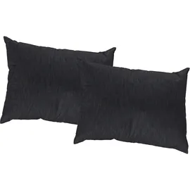 Wirth Dekokissen »Java II« Kissenhülle ohne Füllung, 2 Stück blau