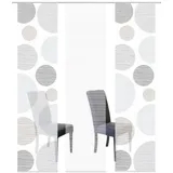 Vision S Schmidt Schiebewand Borden 3er-Set Polyester Grau 60 x 260 cm