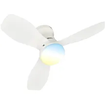 Briloner PAN 60 cm Deckenventilator Weiß