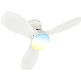 Briloner PAN 60 cm Deckenventilator Weiß